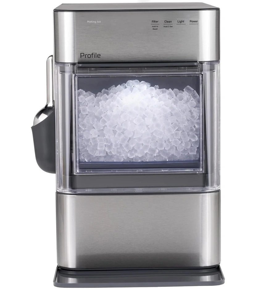 GE Profile Opal 2.0 Ultra Nugget Ice Maker With Scale Inhibiting Filter, Scoop Included, 38 Lbs In 24 Hours