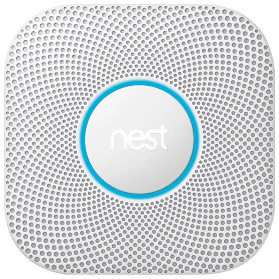 Google Nest Protect 2nd Gen Wired Smoke And CO Alarm With Voice Alerts And Phone Notifications