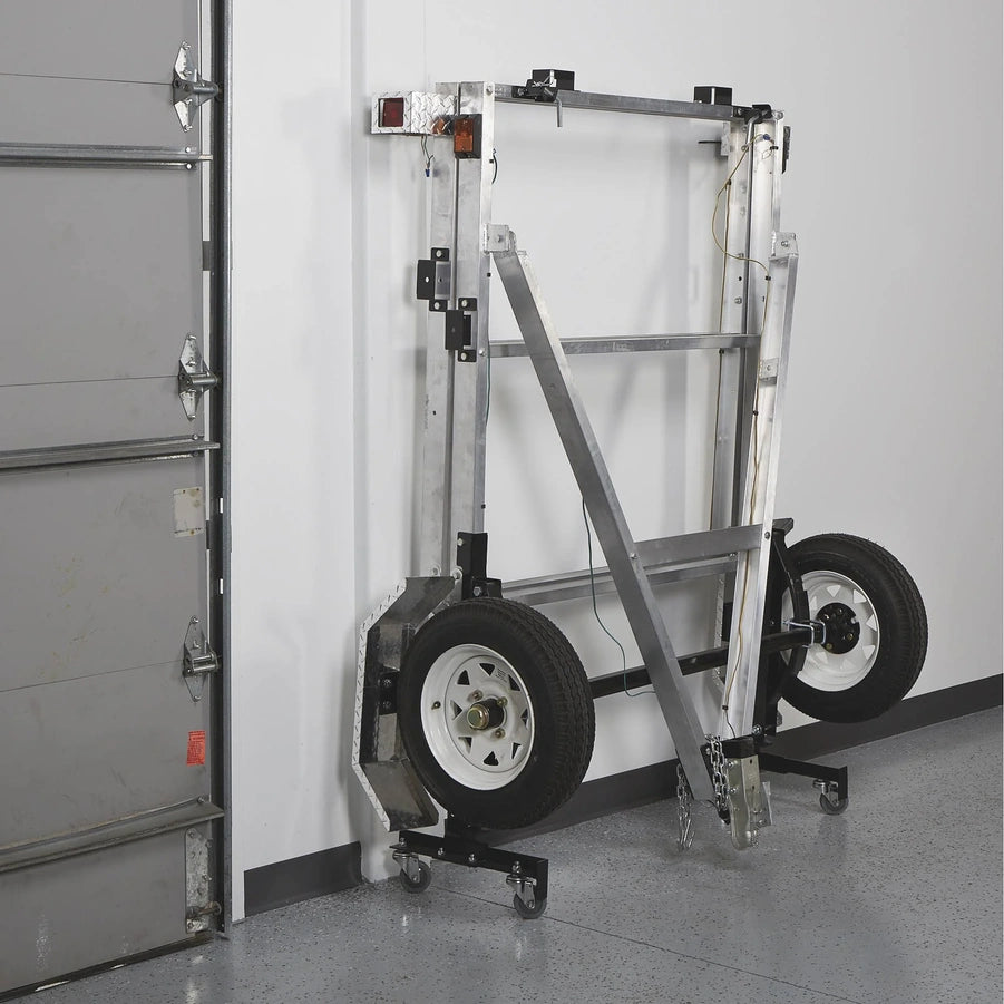 Ultra-Tow 4 Ft. x 8 Ft. Folding Aluminum Utility Trailer Kit-1170Lb. Load Capacity 3806S109