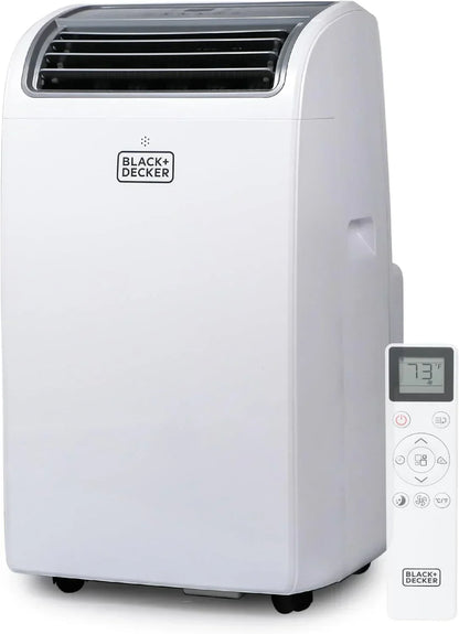 BLACK+DECKER 10,000 BTU Portable Air Conditioner for Rooms up to 450 Sq with Remote Control