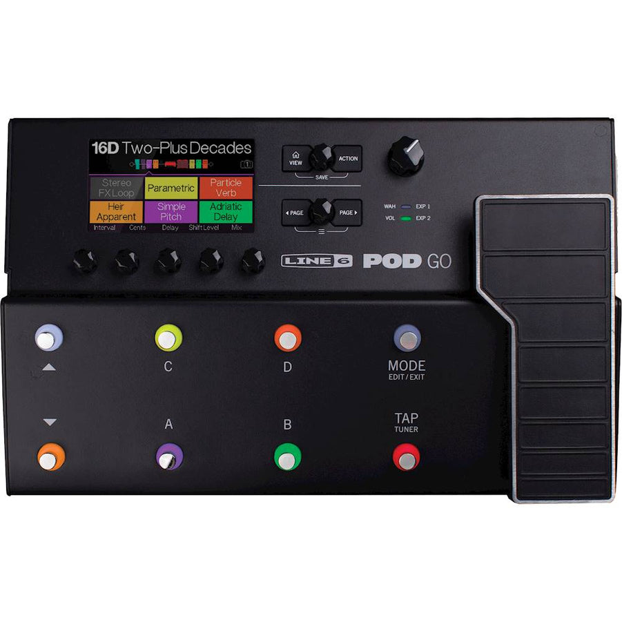 Line 6- Pod Go Guitar Processor- Black