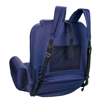 WEST MARINE High-Back Portable Seat with Armrests & Pockets, UV-Resistant, Water-Repellent Fabric