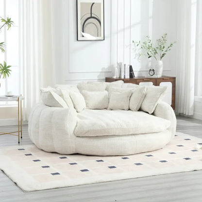 Comfortable Double Loaf Sofa Bed, Oversized Sofa Bed with Armrests