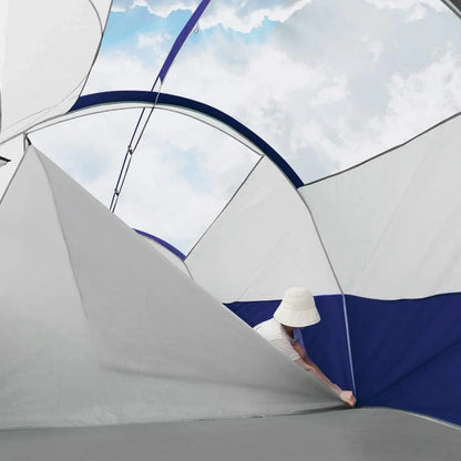 Campros Cp Tent 12-Person-Camping-Tents, 3 Room Family Tents, Waterproof Windproof Family Tent With Top Rainfly, 6 Large Mesh Windows