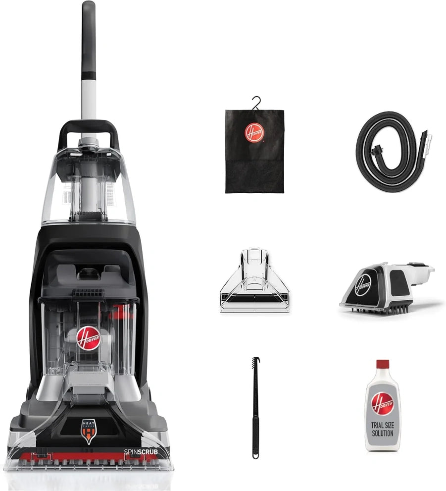 Hoover PowerScrub Deluxe Carpet Cleaner Machine For Carpet And Upholstery