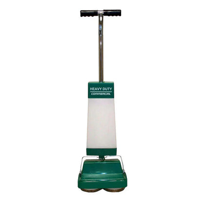 BGFS5000 Portable Floor Scrubber And Polisher, 12 In. Cleaning Path, 4.2 Amp Motor, White/Green