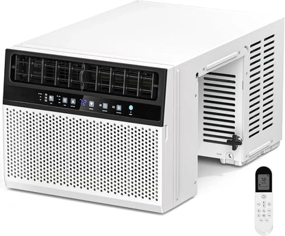 Antarctic Star 12,000 BTU U-Shaped Window Air Conditioner Unit Cools up to 550 Sq.Ft. with 6 Modes 24H Timer, Ultra Quiet Window AC Units