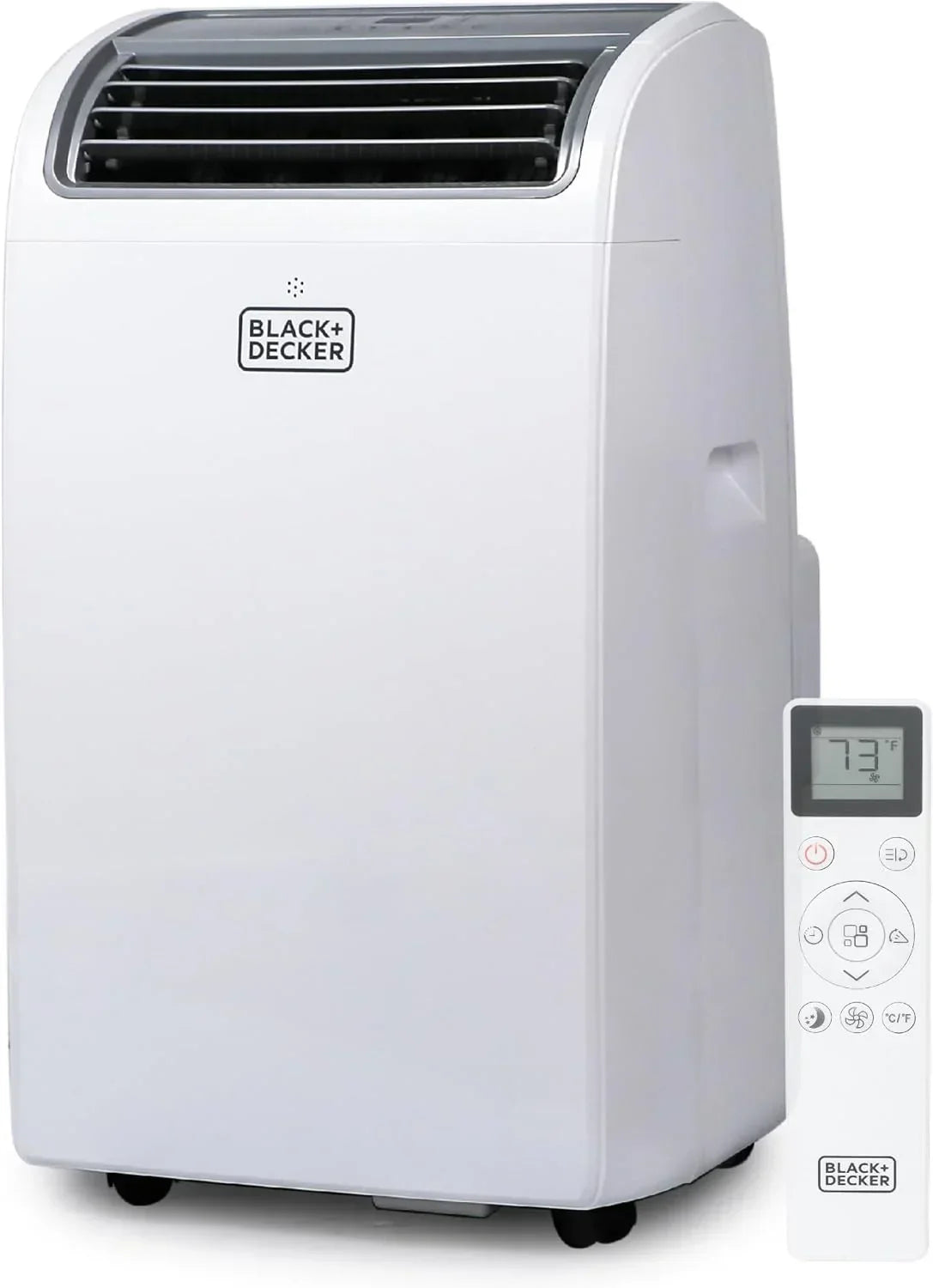 BLACK+DECKER 10,000 BTU Portable Air Conditioner for Rooms up to 450 Sq with Remote Control