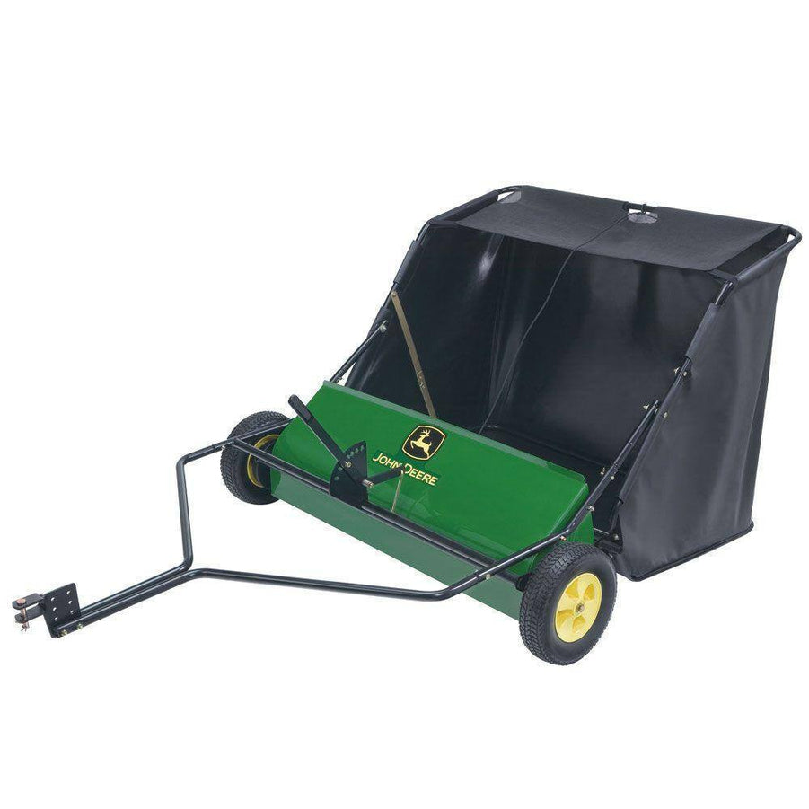 John Deere 42 In. Tow-Behind Lawn Sweeper, 24 Cu. Ft. Capacity, Adjustable Brushes