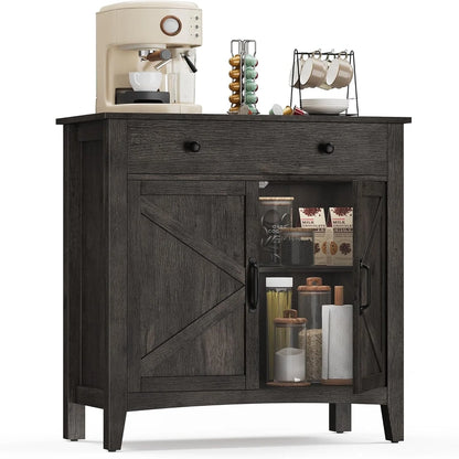 Vasagle Liry Collection- Storage Cabinet, Buffet Cabinet, Sideboard, Credenza