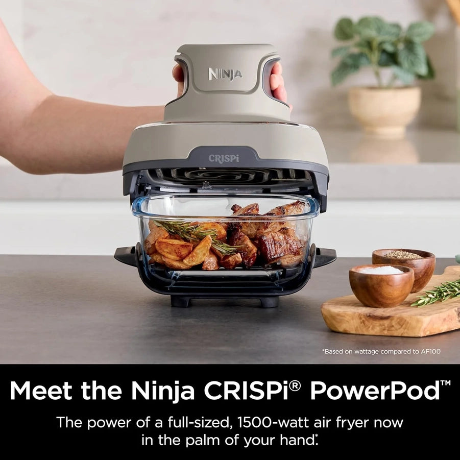 Ninja Crispi 4-in-1 Portable Glass Air Fryer Cooking System