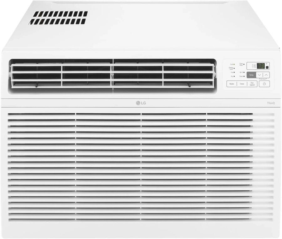 LG 6,000 BTU Window Air Conditioner, 115V, Cools 250 Sq. Ft. For Bedroom, Den
