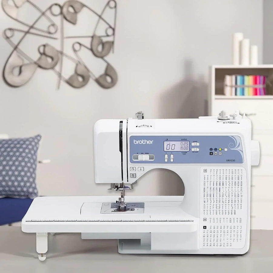 Brother Sewing And Quilting Machine Computerized 165 Built-In Stitches LCD Display Wide Table