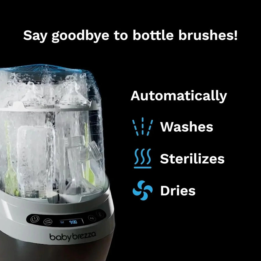 Bottle Washer Pro Baby Bottle Washer Sterilizer Dryer All-in-One Machine Cleans Bottles