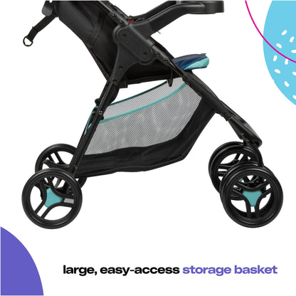 Cosco Kids Lift & Stroll DX Travel System, Gray Arrows, Toddler, Unisex