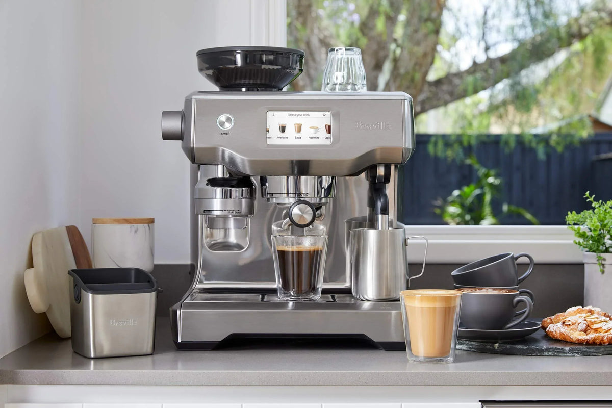 Breville BES990BSSUSC Automatic Espresso Machine