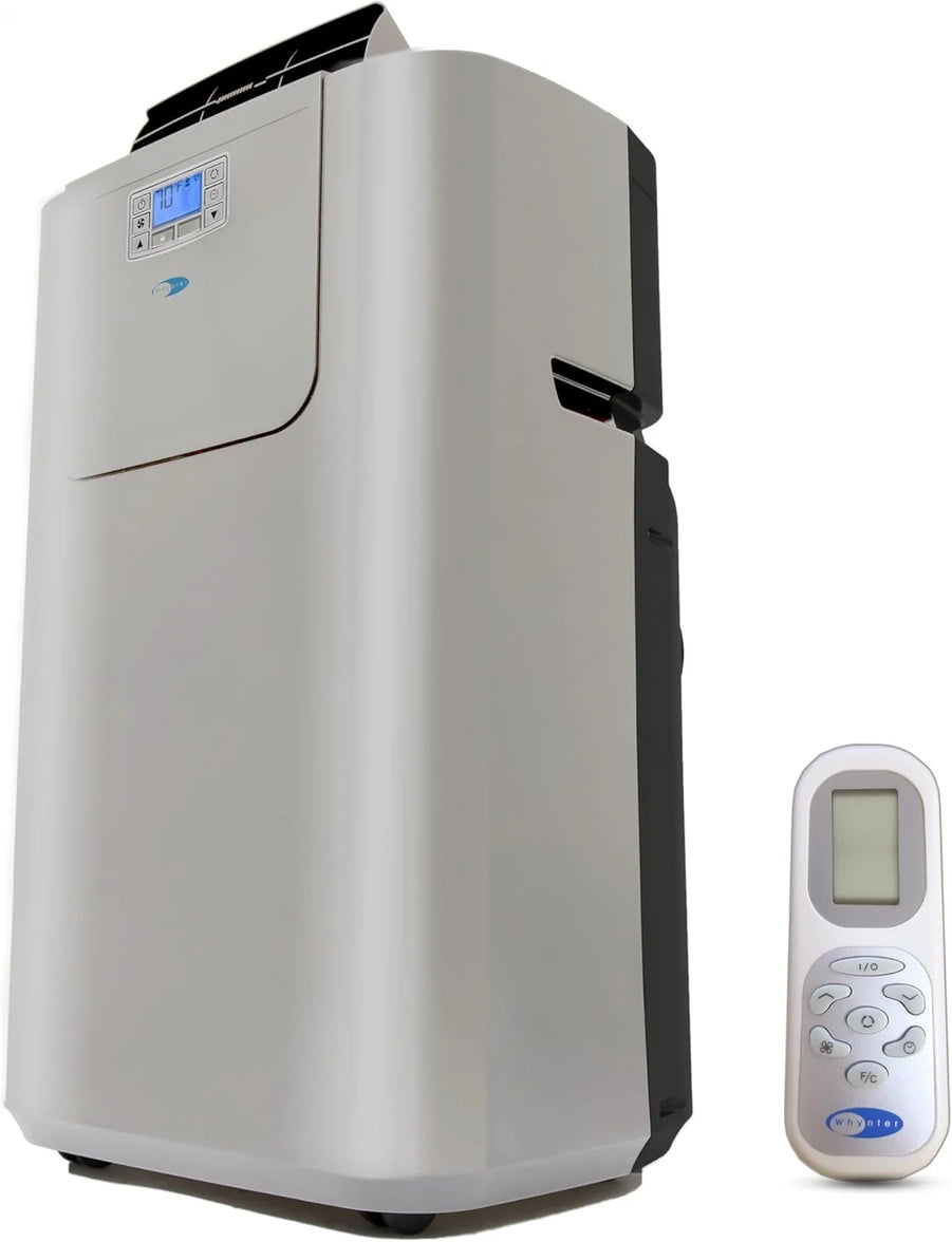 Whynter Portable Air Conditioner 12,000 BTU With Dual Hose Dehumidifier And Cooling Fan For 400 Sq. Ft. Rooms