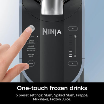 Ninja SLUSHi Frozen Drink Machine, 88oz, 5 Presets, Black