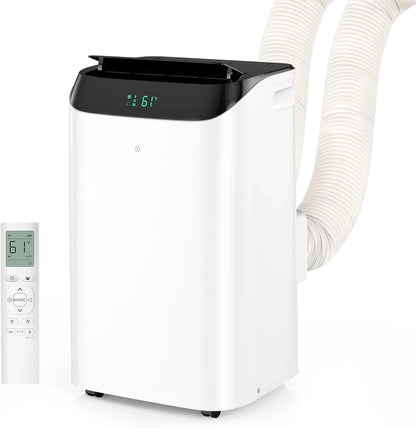 16,000 BTU Inverter Portable Air Conditioner With Remote, Free Stand Cooling Portable AC Unit For Room Up To 800 Sq. Ft