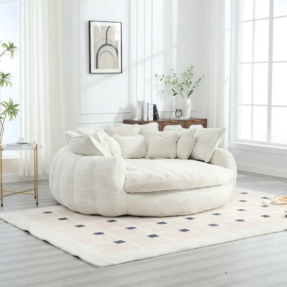 Comfortable Double Loaf Sofa Bed, Oversized Sofa Bed with Armrests