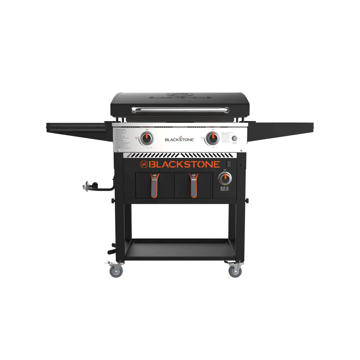 Clearance Sale Blackstone 2-Burner 28" Griddle with Electric Air Fryer and Hood