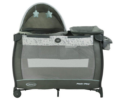 Graco Pack 'N Play Close2Baby Bassinet Playard Features Portable Bassinet Diaper Changer And More Derby