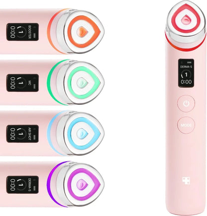 Medicube Booster Pro, 6-in-1 Real Glass Glow Beauty Massager, For Clear, Radiant