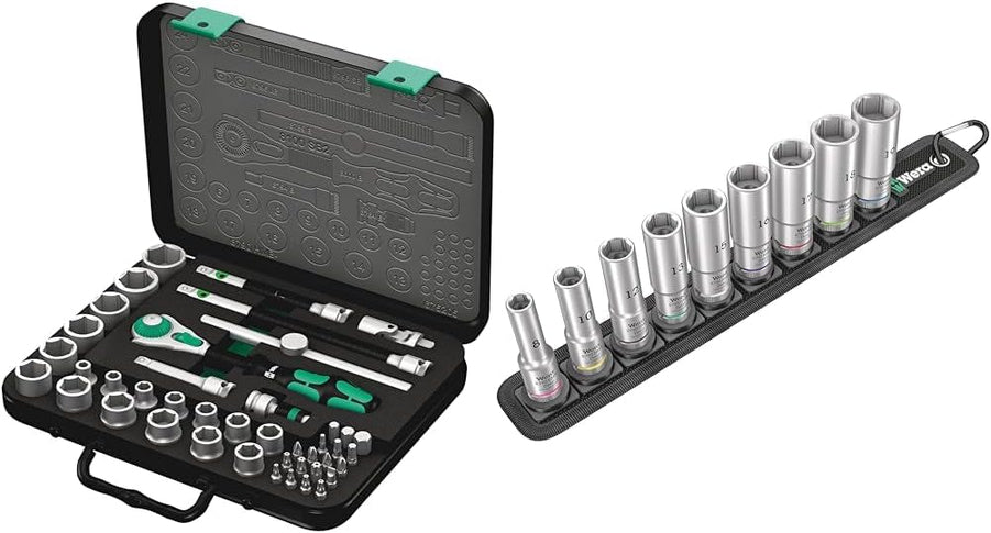 5003594001 8100 Sb 2 Zyklop 3/8 In. Metric Ratchet Set, Piece Of 43