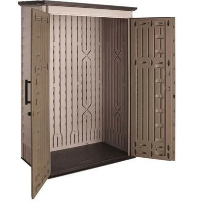 Rubbermaid Outdoor Storage Shed, 52 Cu.Ft., Weather-Resistant, Lockable Doors