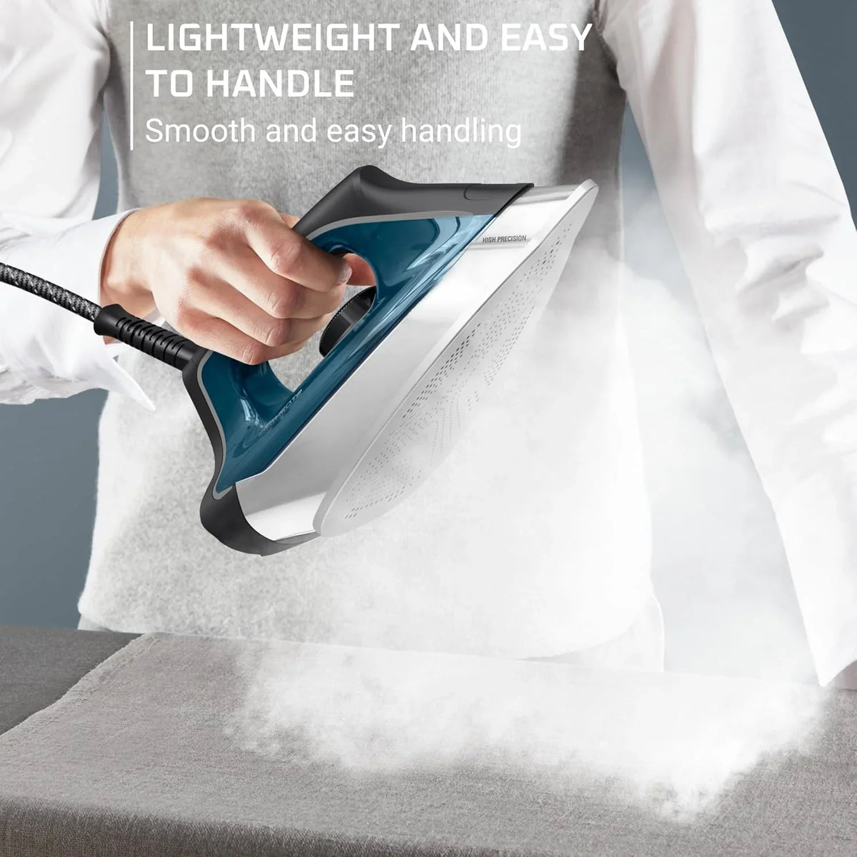 Rowenta DG8624 Steam Station Iron, 1800W, 1.1L Tank, Blue