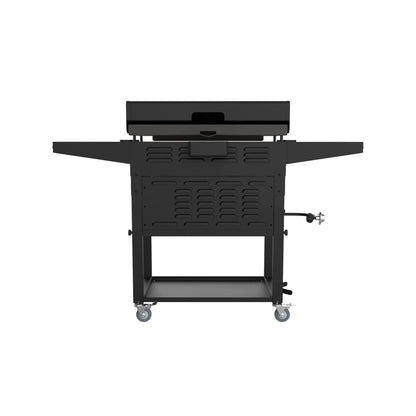 Clearance SaleBlackstone 2-Burner 28" Griddle with Electric Air Fryer and Hood
