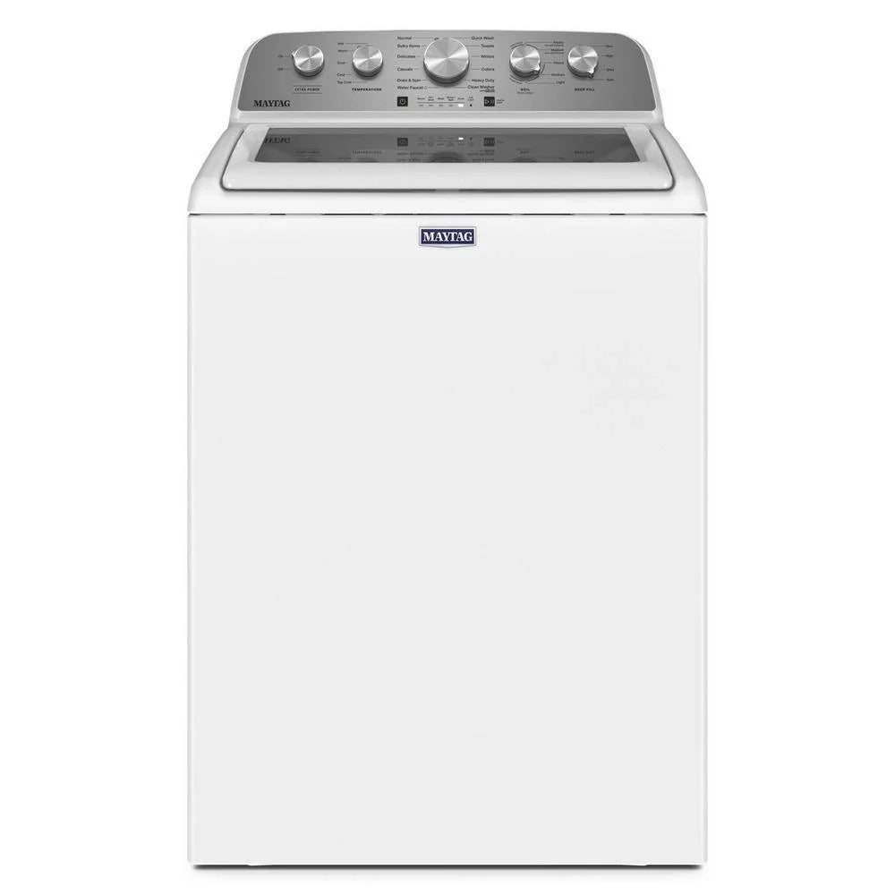 Maytag 4.8 cu. ft. Top Load Washer with Extra Power Boost, White – MVW5430MW