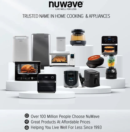 Nuwave Gold Precision Induction Cooktop, Powerful with Large 8” Heating Coil