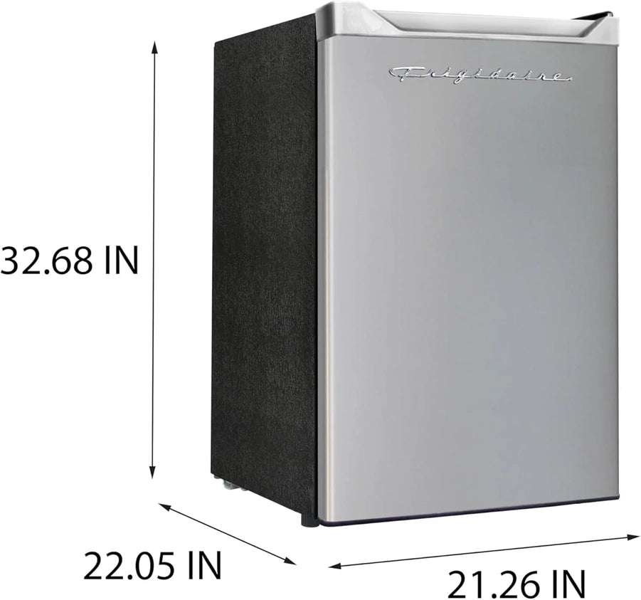 Frigidaire Upright Freezer, 6.5 Cu. Ft, Deep Freeze, Vinyl Coated Metal With Wire Shelving, Compact For Kitchen, RV, Dorm, Cabin, And Trailer