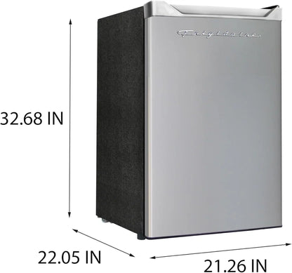 Frigidaire Upright Freezer, 6.5 Cu. Ft, Deep Freeze, Vinyl Coated Metal With Wire Shelving, Compact For Kitchen, RV, Dorm, Cabin, And Trailer