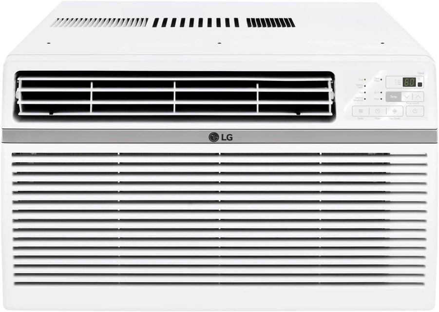 LG 6,000 BTU Window Air Conditioner, 115V, Cools 250 Sq. Ft. For Bedroom, Den