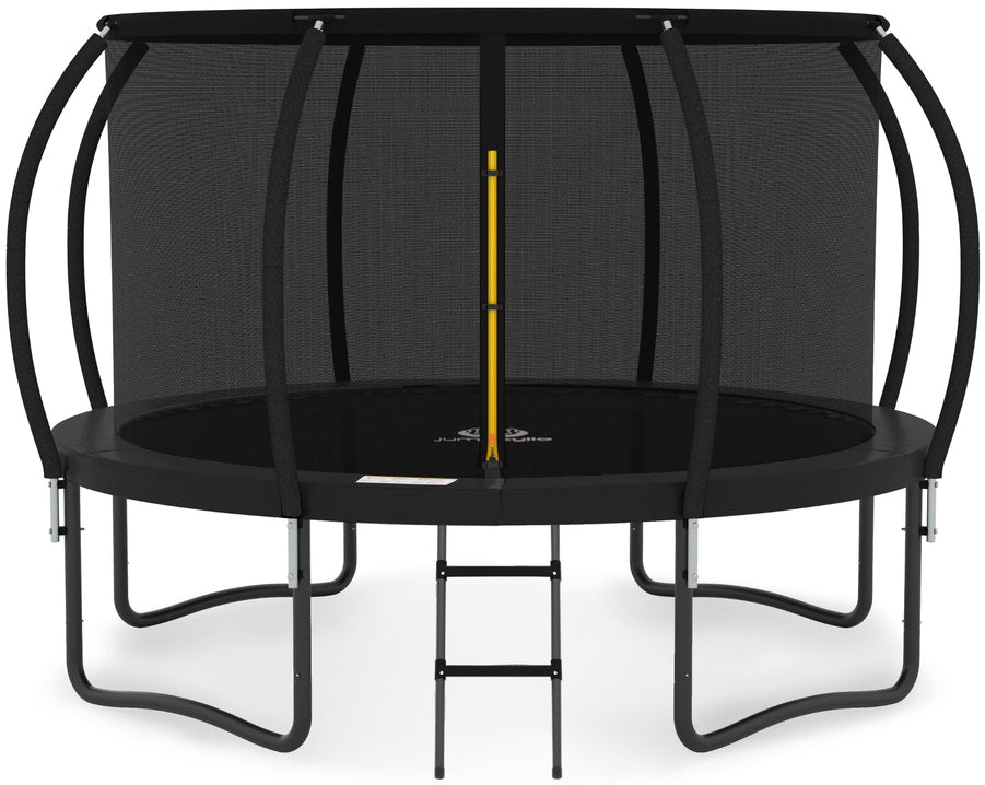 Jumpzylla 8 Ft. Trampoline Outdoor With Enclosure For Kids