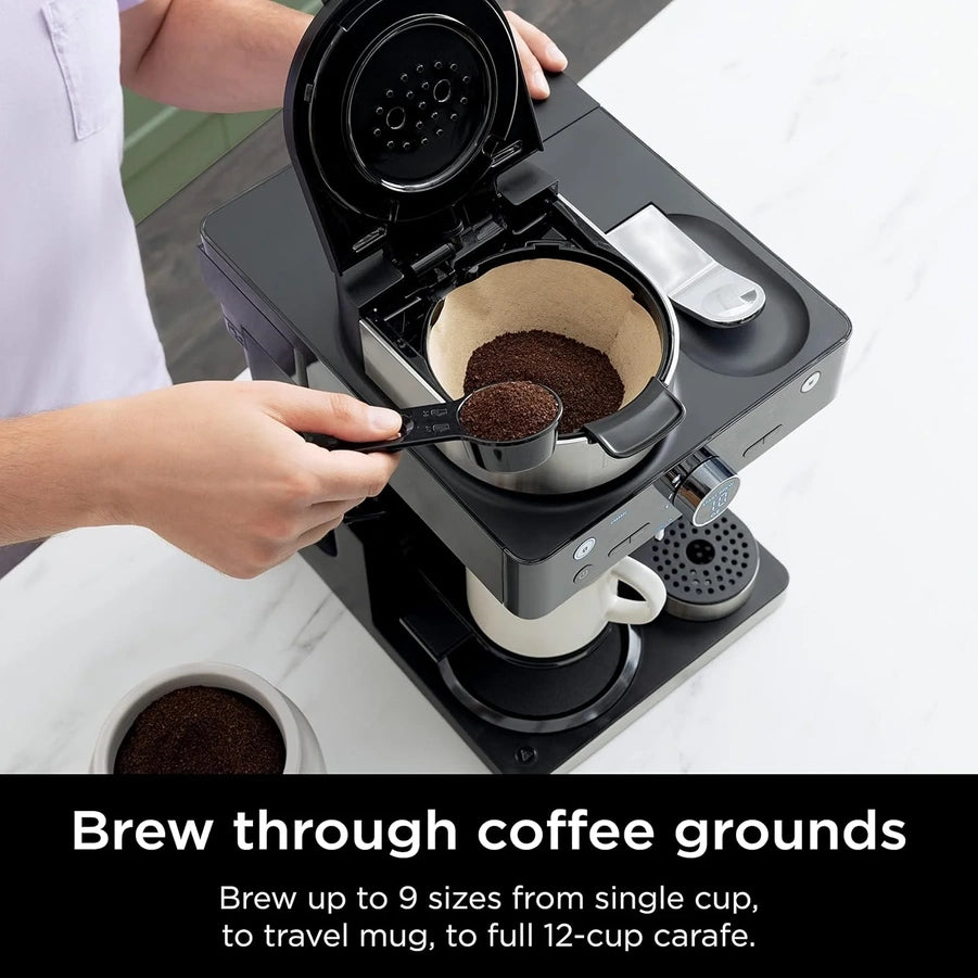 Ninja Espresso And Coffee Maker And Barista System, 3 Espresso Brew Styles