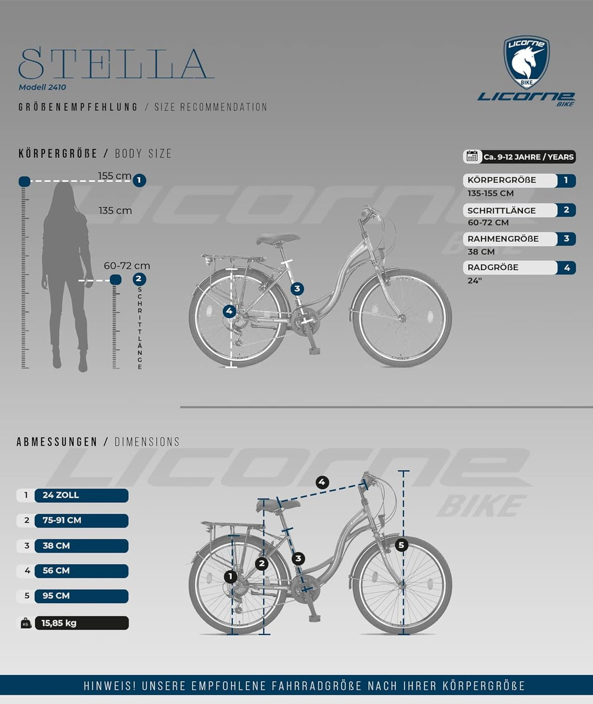 Licorne Bike Stella Premium City Bike