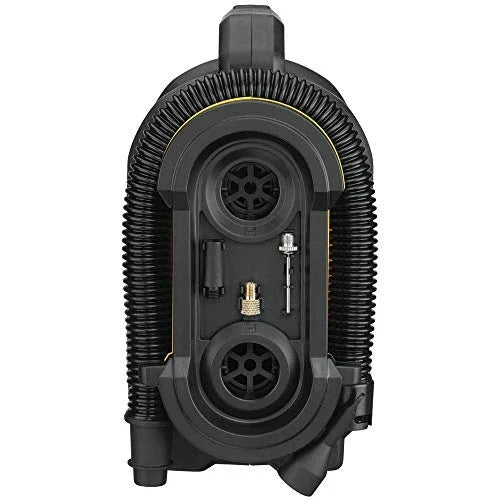 DEWALT 20V MAX tire inflator, compact and portable, automatic shut-off, LED light