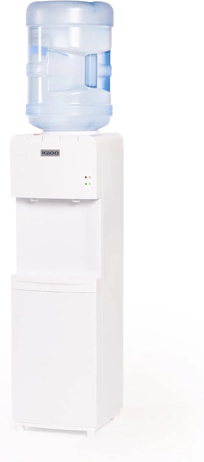 Igloo Bottom Loading Water Cooler Hot Cold Room Temperature Dispenser Stainless Steel