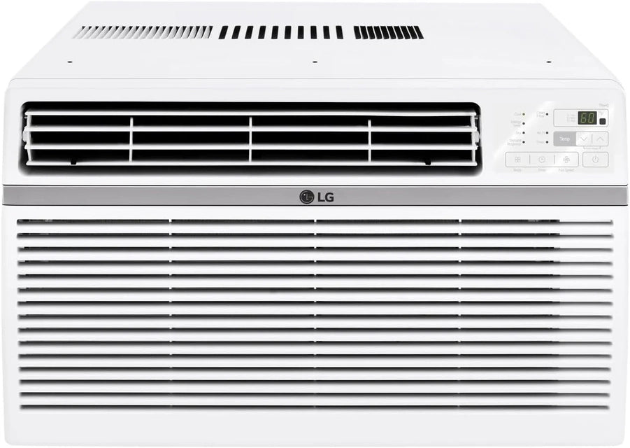 LG 6,000 BTU Window Air Conditioner, 115V, Cools 250 Sq. Ft. For Bedroom, Den