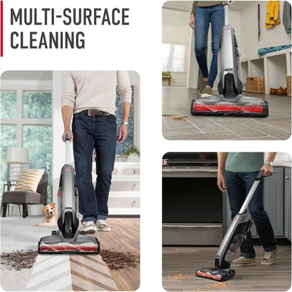 Hoover ONEPWR Evolve Pet Cordless Small Upright Vacuum Cleaner, Lightweight Stick Vac, For Carpet And Hard Floor, BH53422V, Black