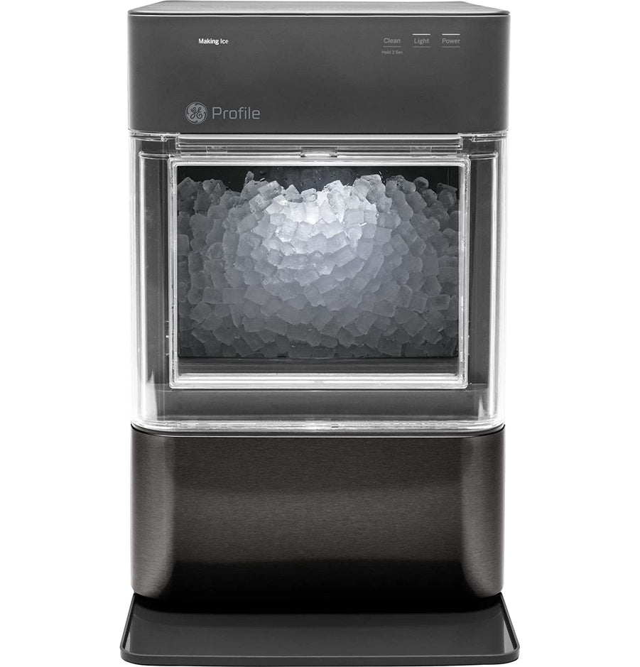 GE Profile Opal 2.0, Countertop Nugget Ice Maker, Ice Machine With WiFi Connectivity, Smart Home Kitchen Essentials, Black Stainless