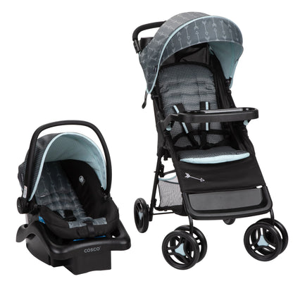 Cosco Kids Lift & Stroll DX Travel System, Gray Arrows, Toddler, Unisex