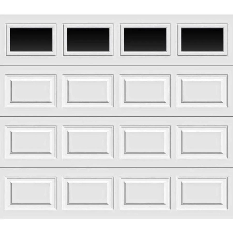 Classic Collection 8 Ft. x 7 Ft. 6.5 R-Value Insulated Garage Door With Plain Windows A768954