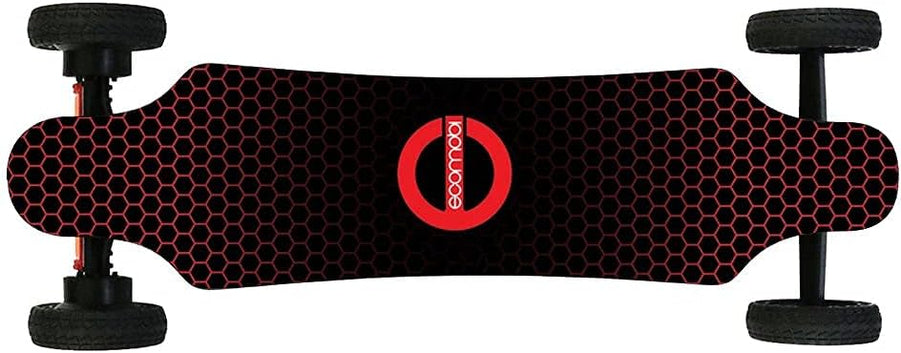 Electric Skateboard 4000 Watts, 12S3P, 35 Mph, 22 Mile Range, 6 In. Wheels, Cool Lights