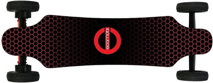 Electric Skateboard 4000 Watts, 12S3P, 35 Mph, 22 Mile Range, 6 In. Wheels, Cool Lights