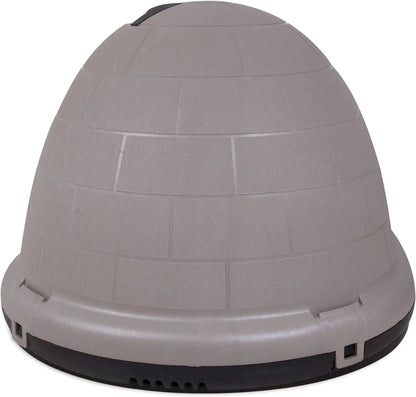 Petmate Indigo Dog House (Igloo Dog House, Made in USA with 90% Recycled Materials, All Weather Protection Pet Shelter) for XL Dogs  90 to 125 pounds, Made in USA