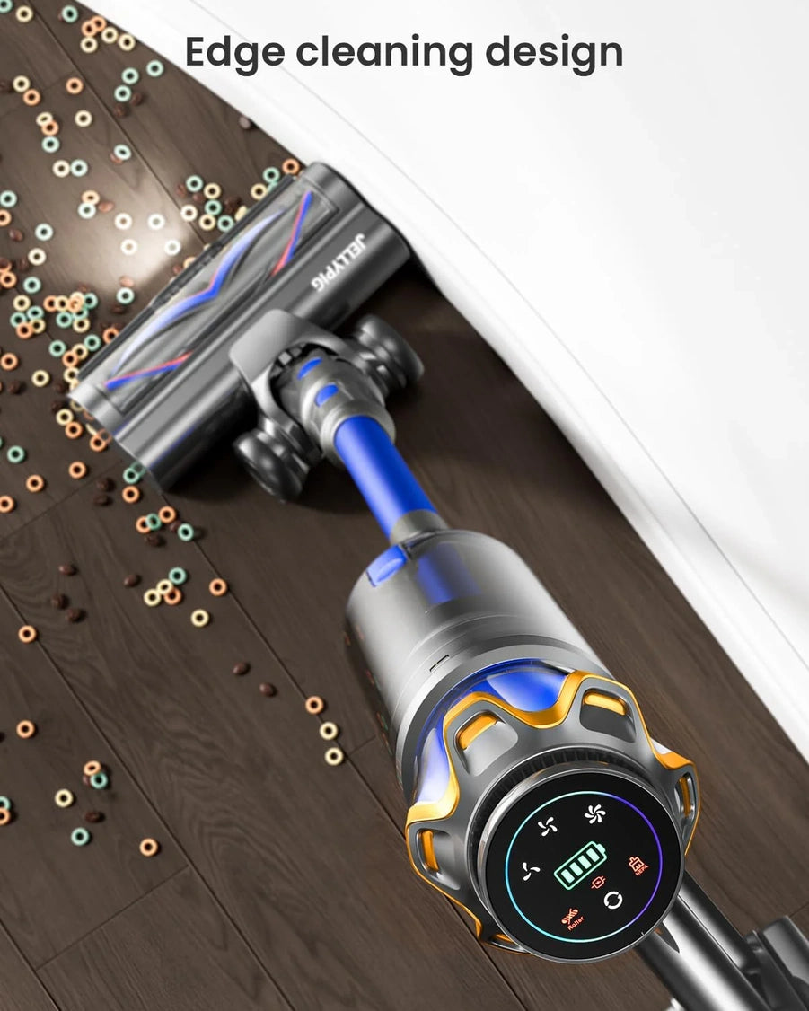 Cordless Vacuum Cleaner, Upgraded 650W 55KPA 70Mins Cordless Stick Vacuum Cleaner With Self-Standing And Touch Screen